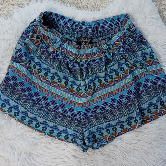 B Bop colorful patterned Shorts M SIZE - Picture 6 of 10